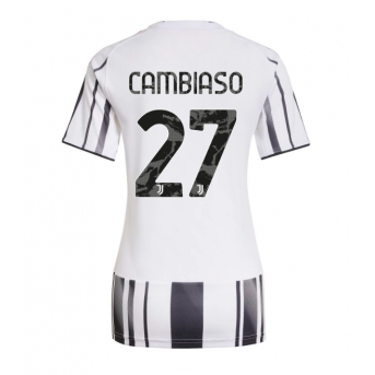 Billige Fotballdrakt Juventus Andrea Cambiaso #27 Replika Hjemmedrakt Dame 2025-26 Kortermet